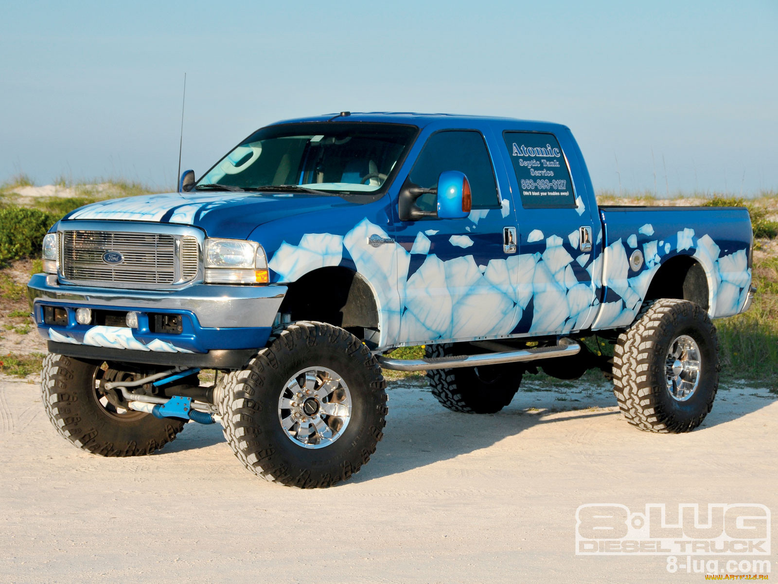 , custom, pick, up, ford